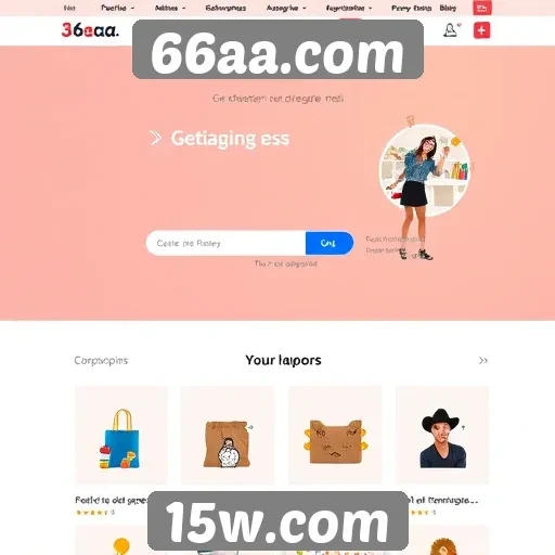 Perfil do site 66aa.com e suas principais funcionalidades